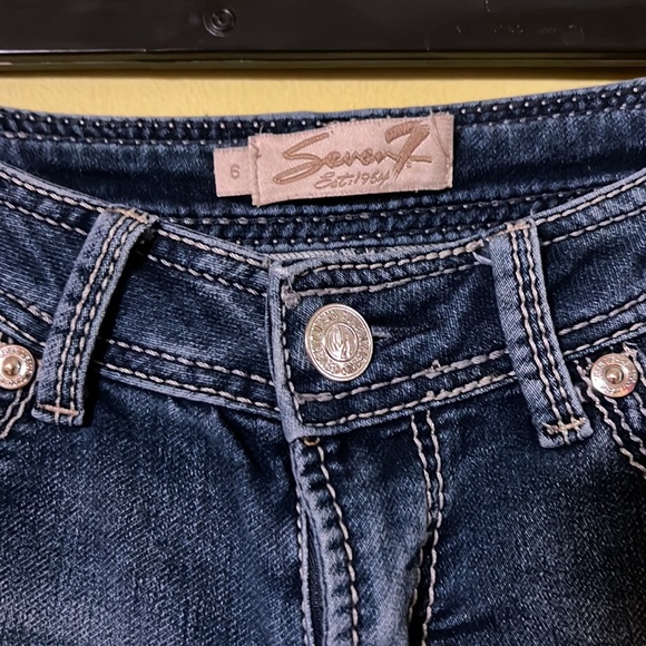 Sevens 7 Excellent condition capri style Jean - Picture 2 of 4